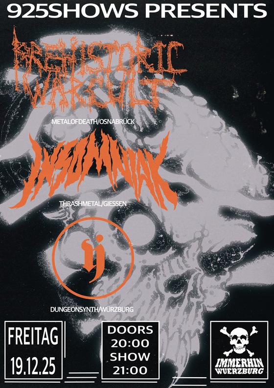 Prehistoric War Cult I Insomniak I Kalle Wyrsch 